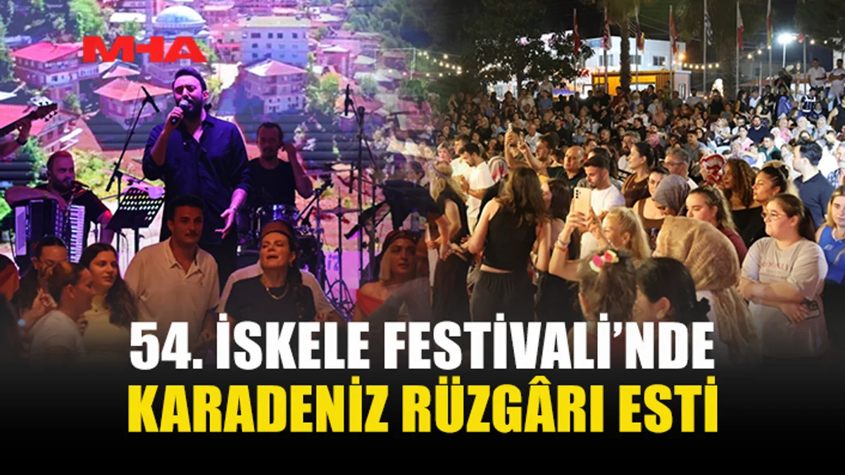İskele Festivali’nde Karadenizliler Gecesi coşkusu